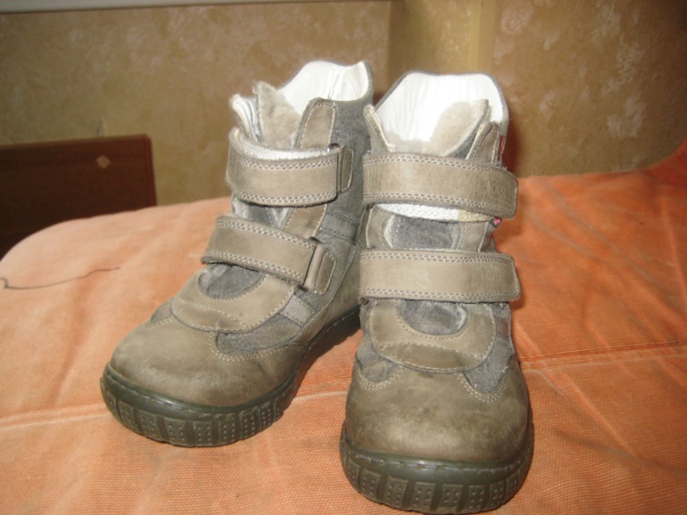 Зимние ботинки д/мальчика Орсетто, р.26 б/у