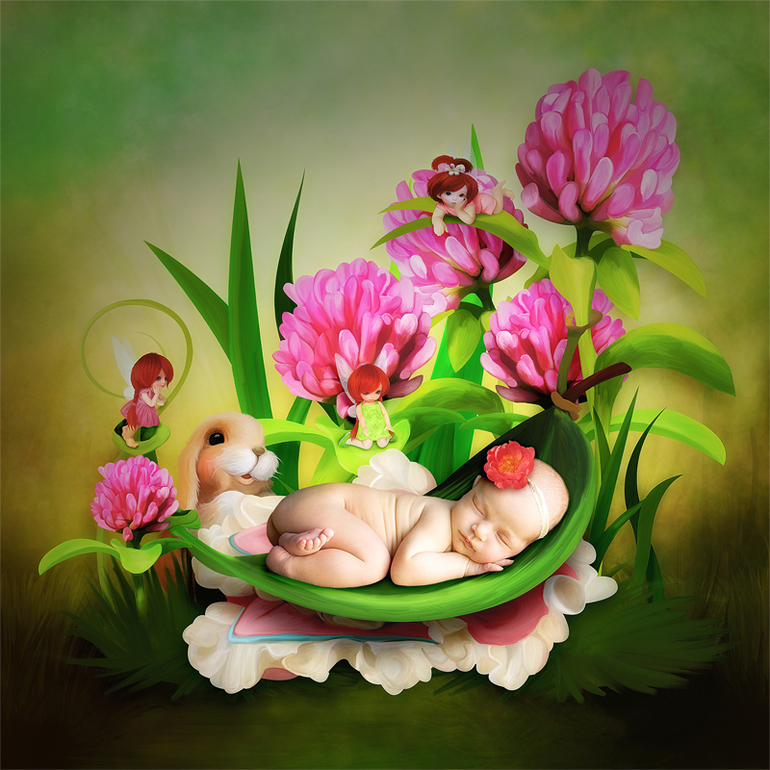 My friends garden fairies