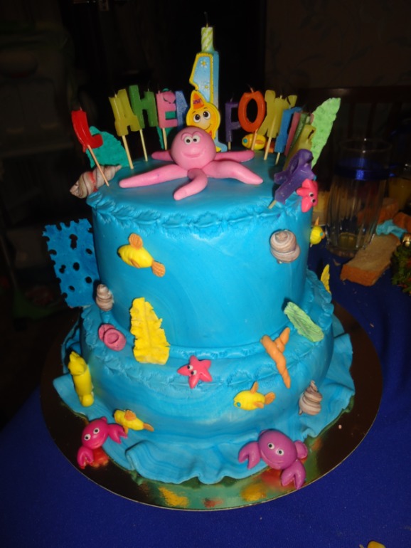 Первый день рождение нашего любимого морячка