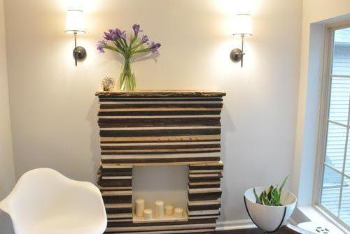 Фальш камины в интерьерах