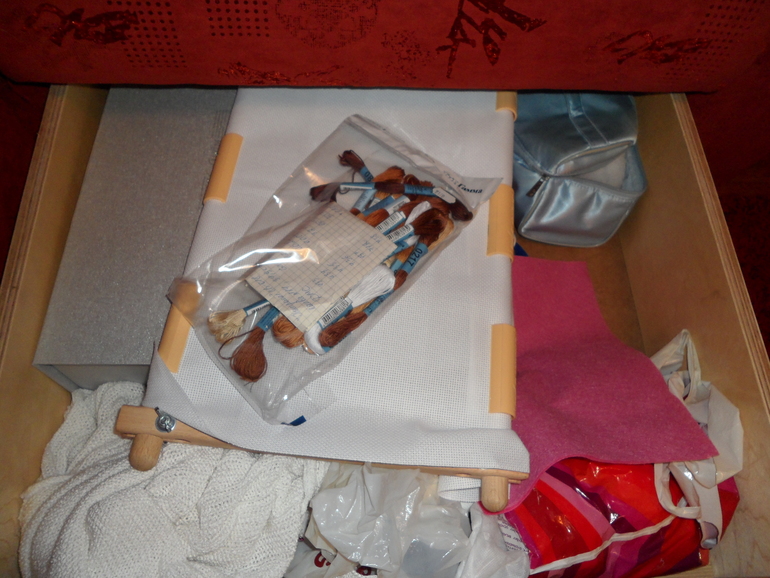 Мои запасики и готовые работы)))