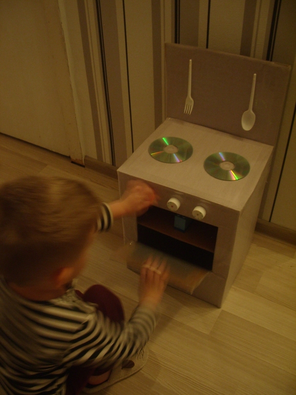 Рукодельная газовая плита))