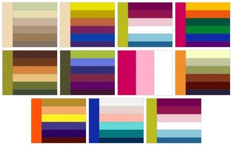 Сочетания цветов и тенденции этой осени)