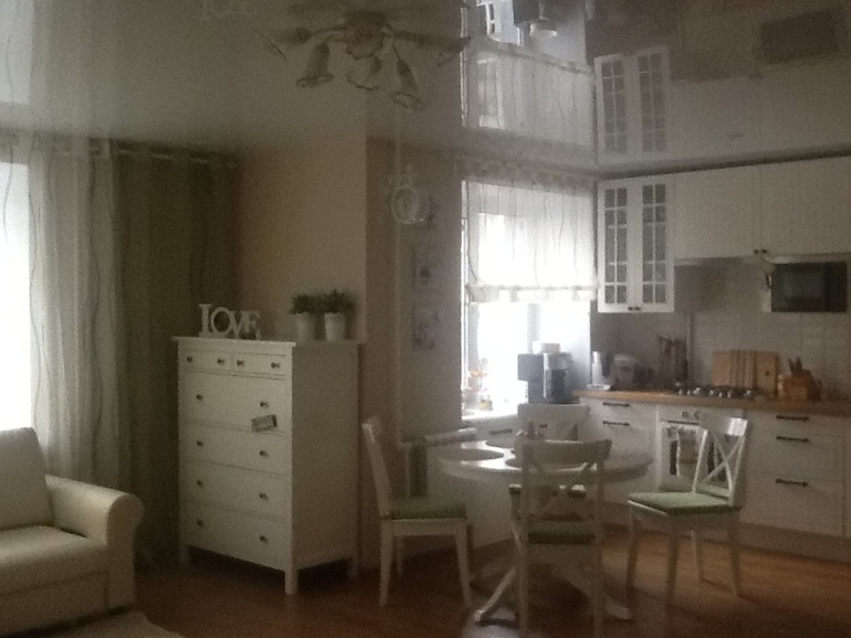 Кухня- гостиная и немного прихожей