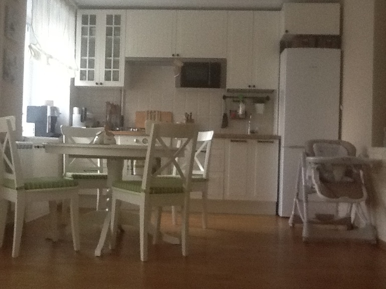 Кухня- гостиная и немного прихожей