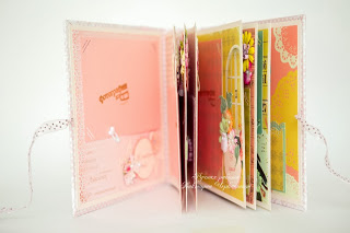 Альбом для новорожденной девочки. По МК Анастасии Тарасовой