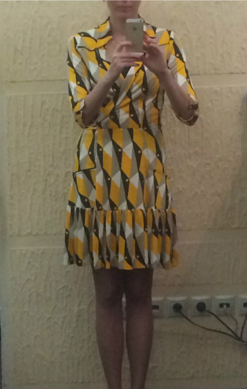 DIANE VON FURSTENBERG Платье на 44-46 Оригинал