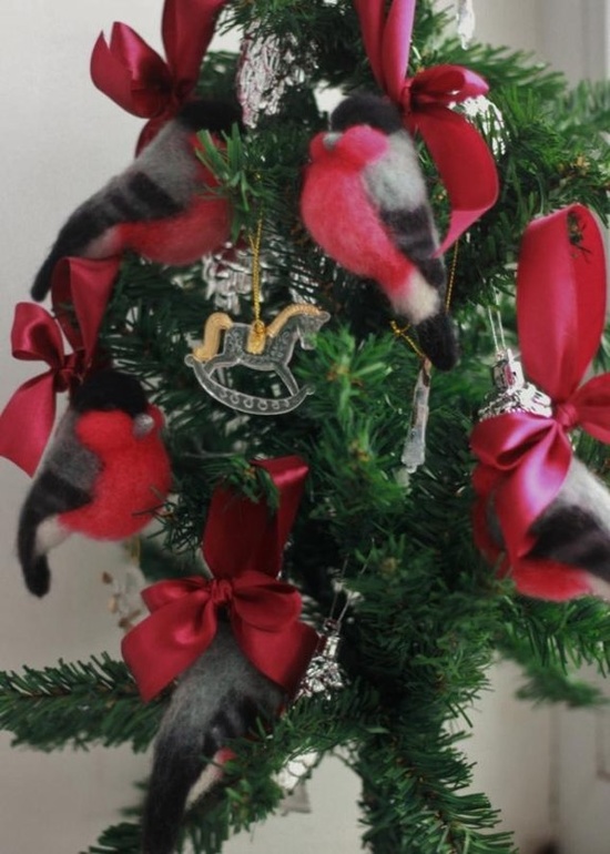 Снегири на елку!