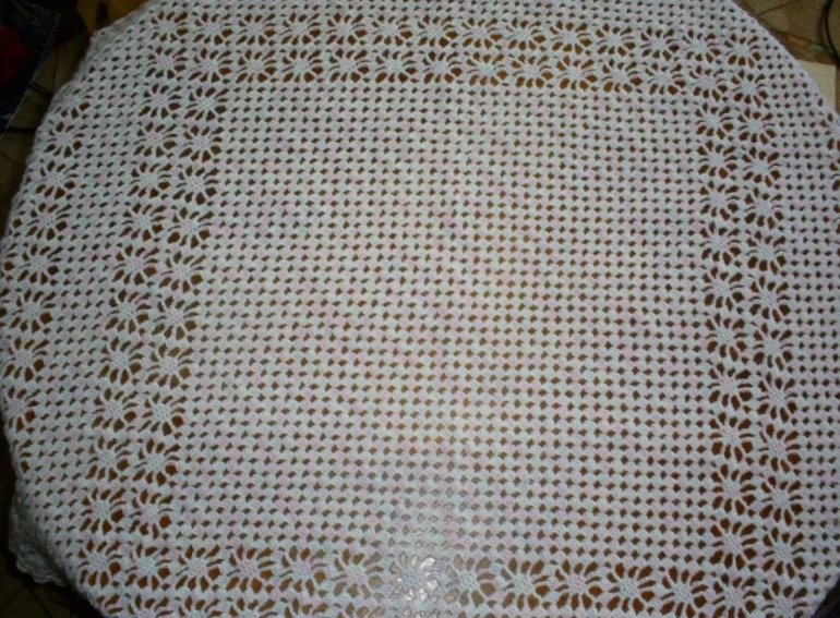 Пледик для будущей нашей крошки.