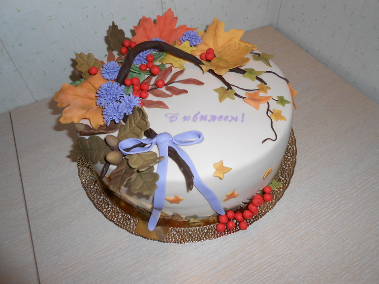 Осенний тортик