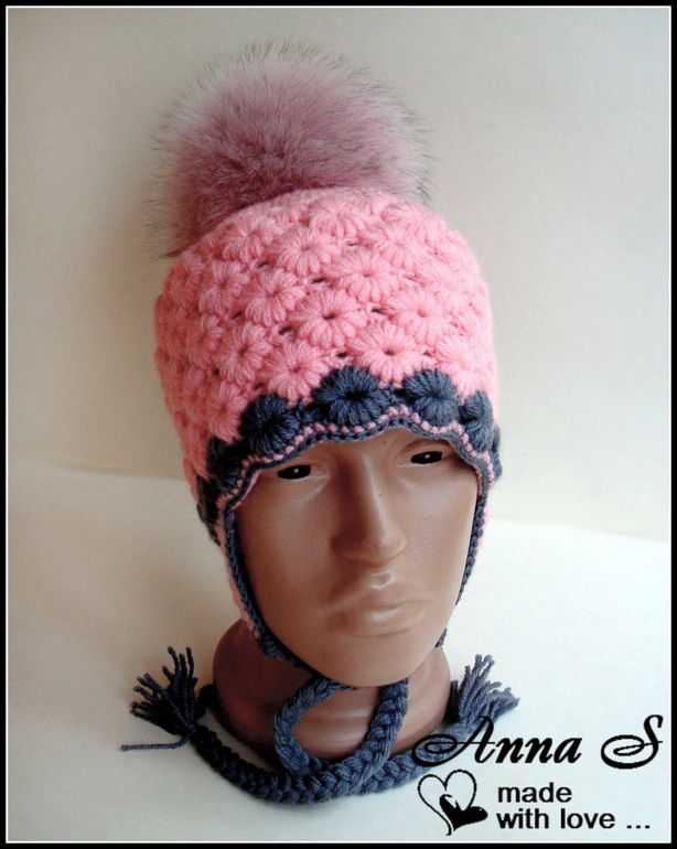 Объемная шапочка