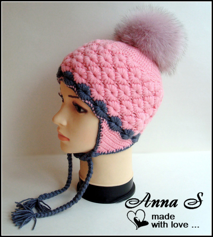 Объемная шапочка