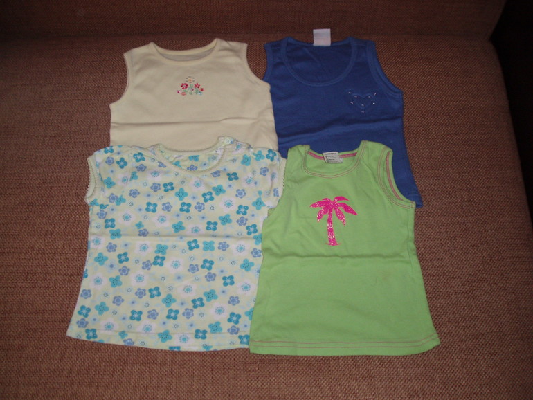 Много одежды на лето на девочку 1-2 лет