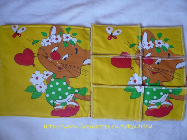 Мягкие пазлы 6 элементов