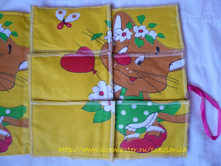 Мягкие пазлы 6 элементов