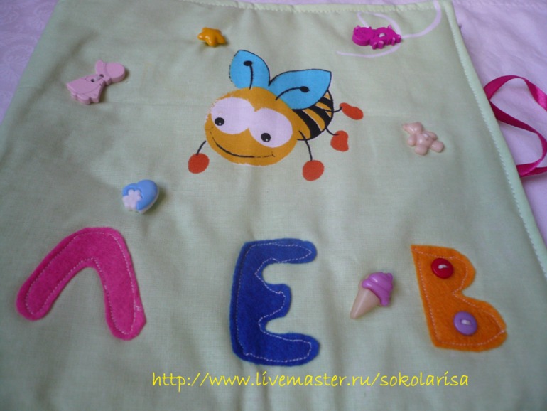 Мягкие пазлы из 9 элементов