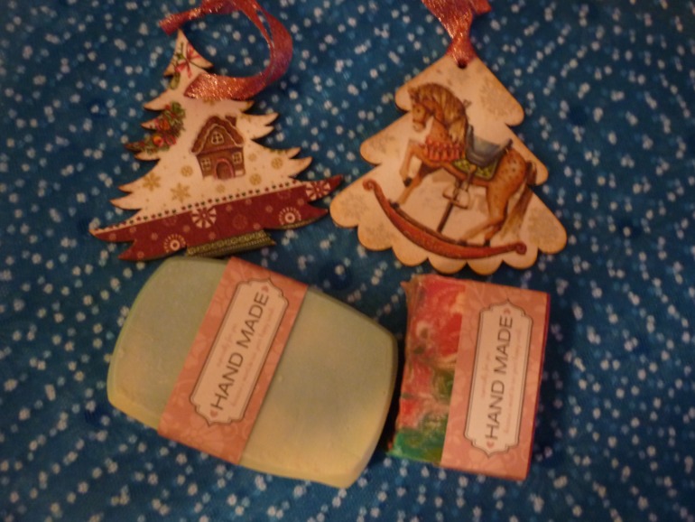 Я счастлива! Посылка от моей Снегурочки! Спасибо огромное!