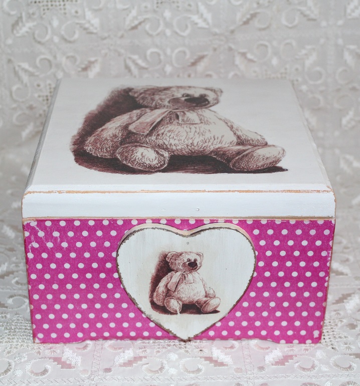 Короб для хранения "Плюшевый мишка"