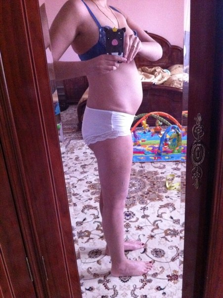 фото пузика 19 недель!