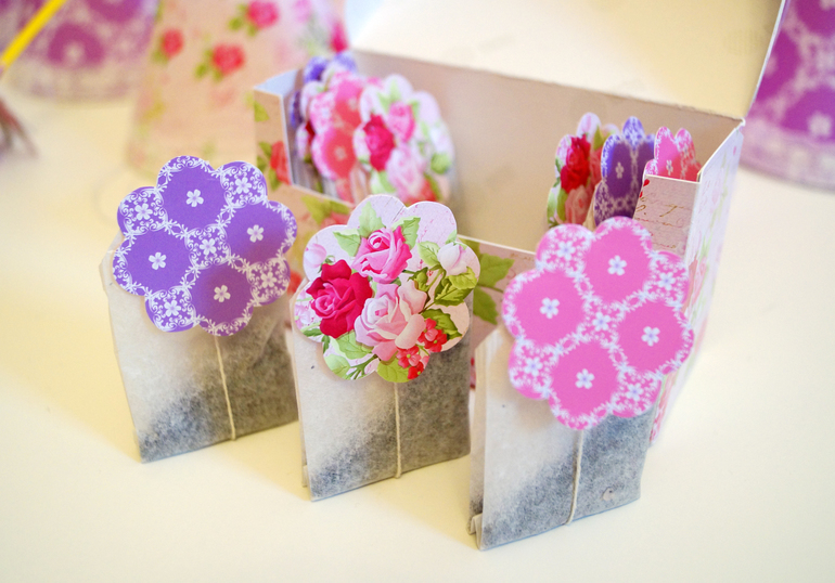 Нежный шебби набор для годовасия Ники