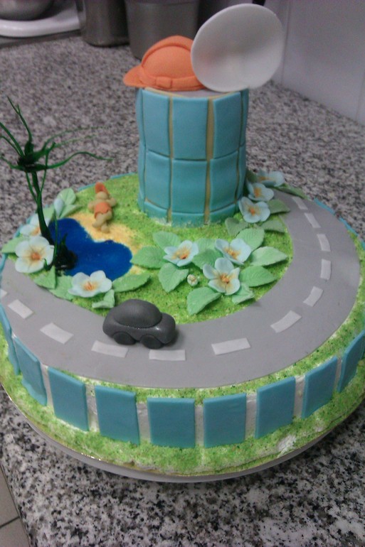 Мои первые торты из мастики 2011 год