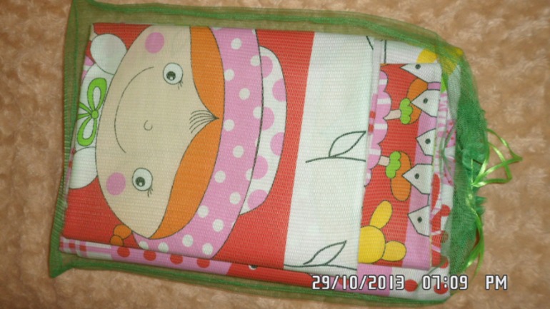 Сшила постельное белье