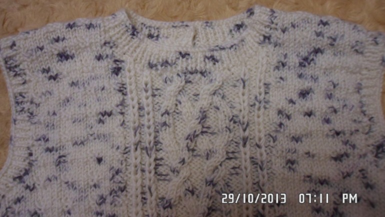 Готовимся к зиме - жилет