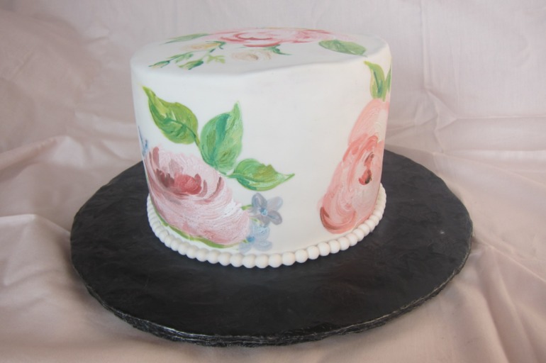 торт с розами 3.6 кг.