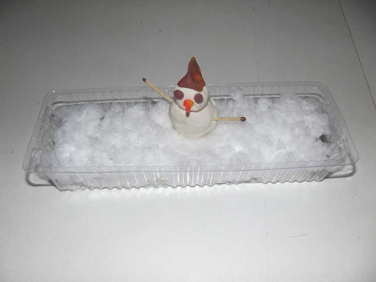 Первый снег и первый тематический день