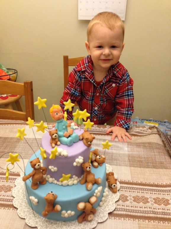 Нам 1,5 года. Тортик "Филиппу снятся мишки"