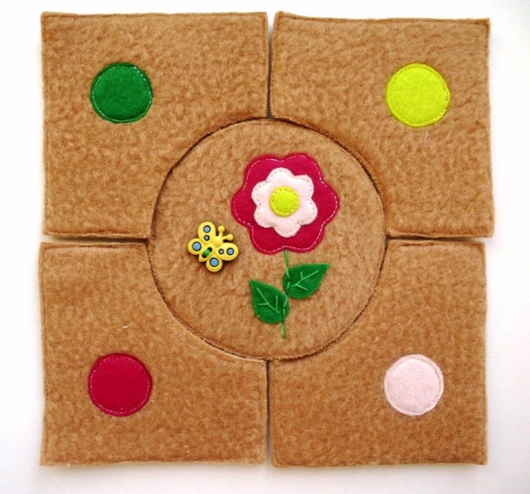 Развивающая игра "Сочетание цветов"