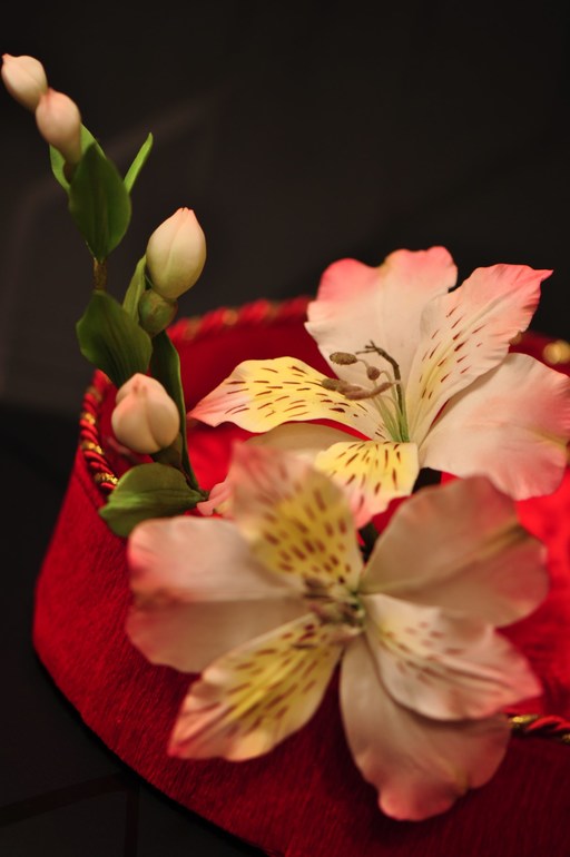 Мои цветочки с курсов ))