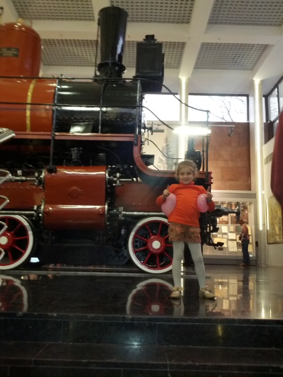 Паровозия в Музее железнодорожного транспорта