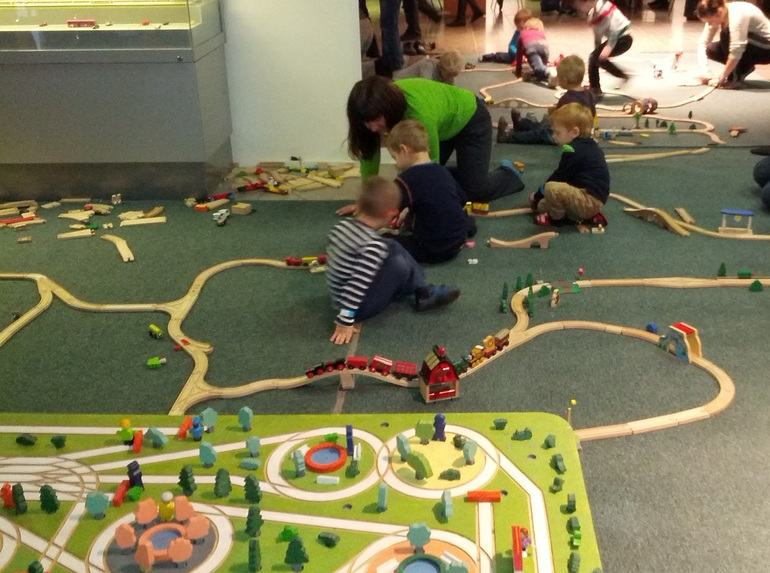 Паровозия в Музее железнодорожного транспорта