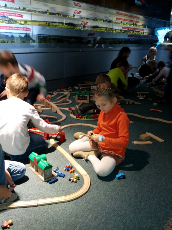 Паровозия в Музее железнодорожного транспорта