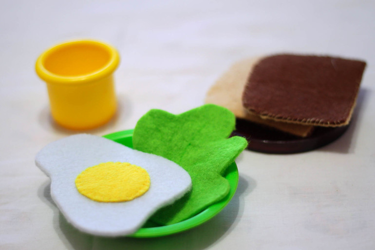 Фетровая еда