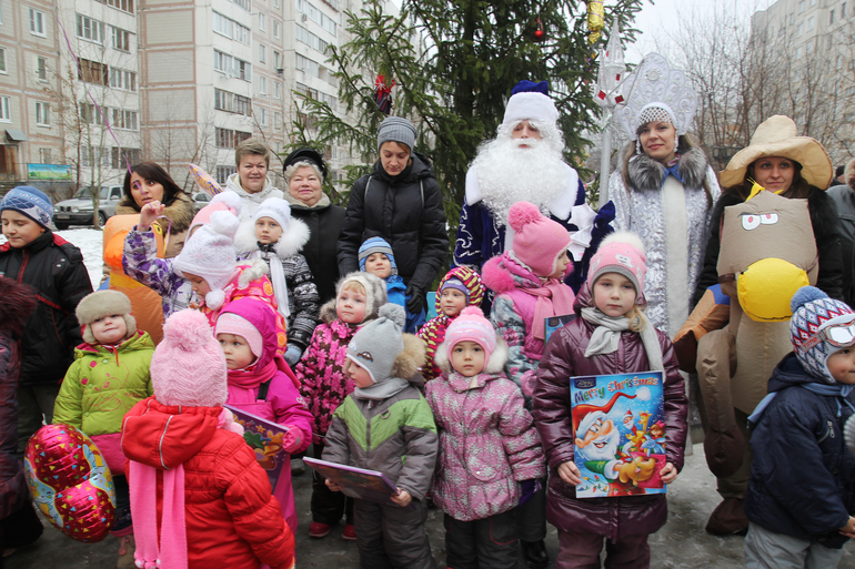 А сегодня был праздник на Новом Свете