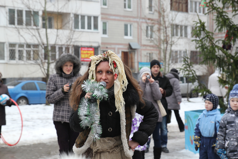 А сегодня был праздник на Новом Свете