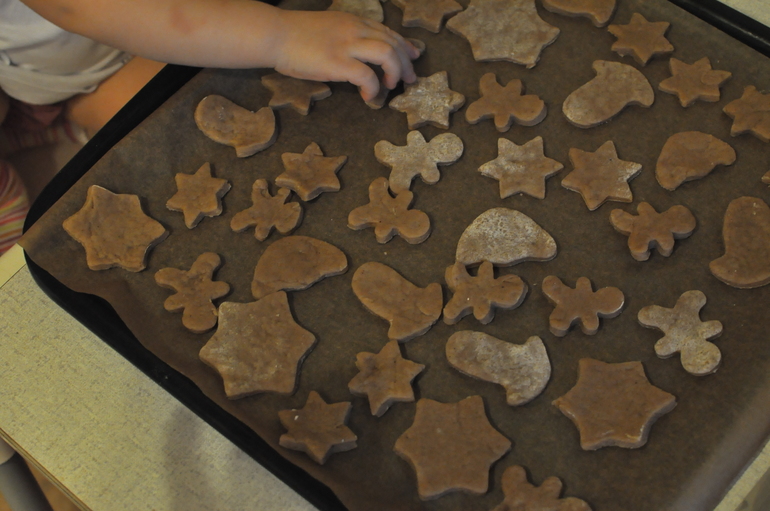 Как мы готовили чешское имбирное печенье...