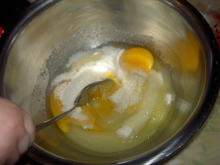 Творожная запеканка с клубникой