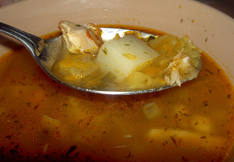 Суп гороховый с копченостями