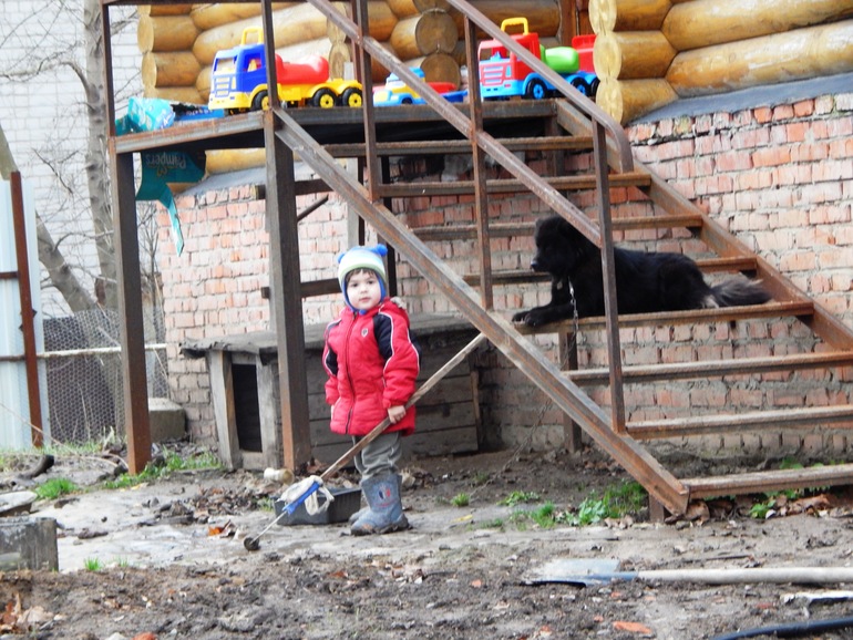 будни строителей)))