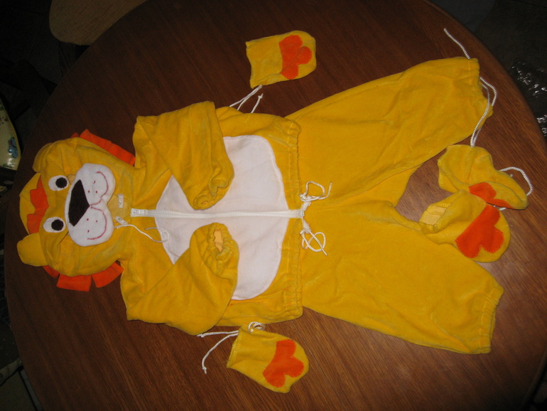 Новогодний костюм Львенка до 8 мес. (делали на заказ) - 1 200 руб. м. Пролетарская