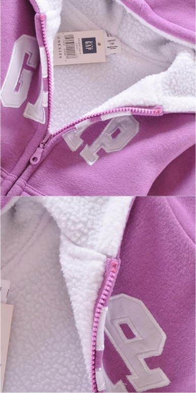 Утепленный костюм GAP сиреневый