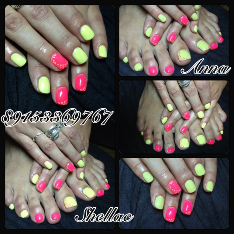 Супер цены на Маникюр/педикюр Shellac!Бутово