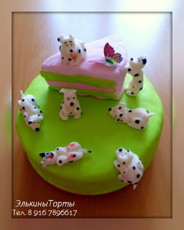 торт 101 долматинец