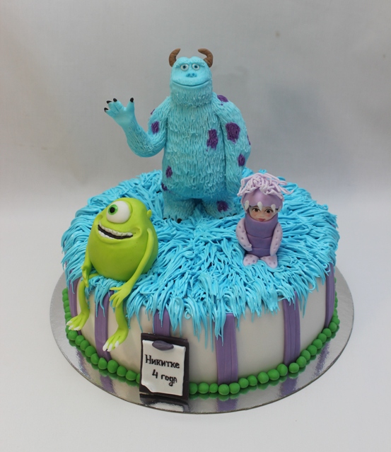 Торт "Корпорация монстров"