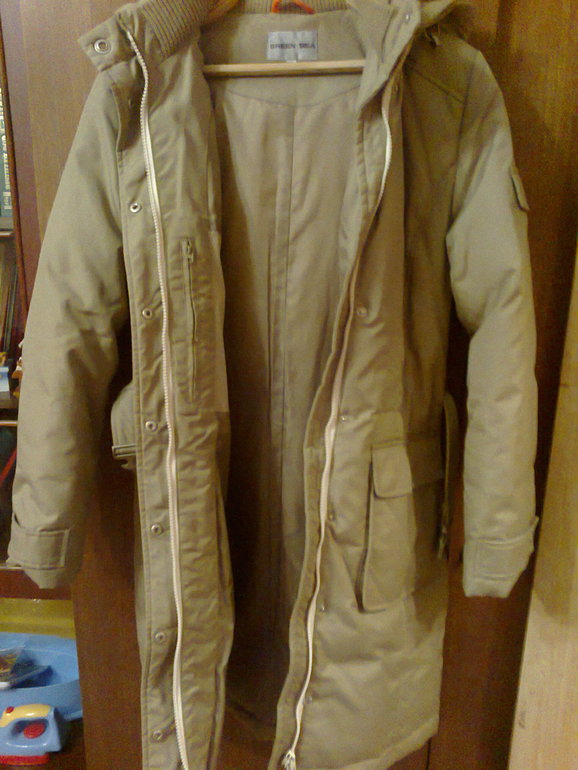 Пуховик 46-48 размер, 1800р.