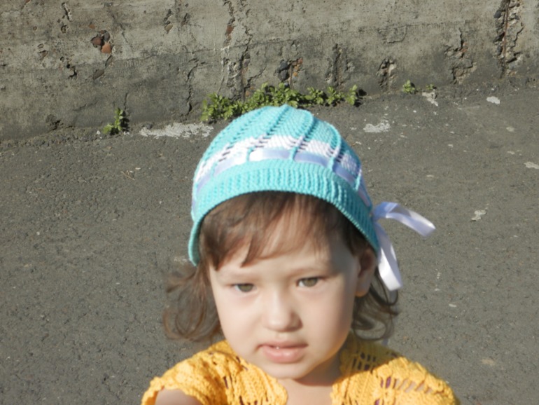 Наши летние шапочки. Оказывается не показывала.