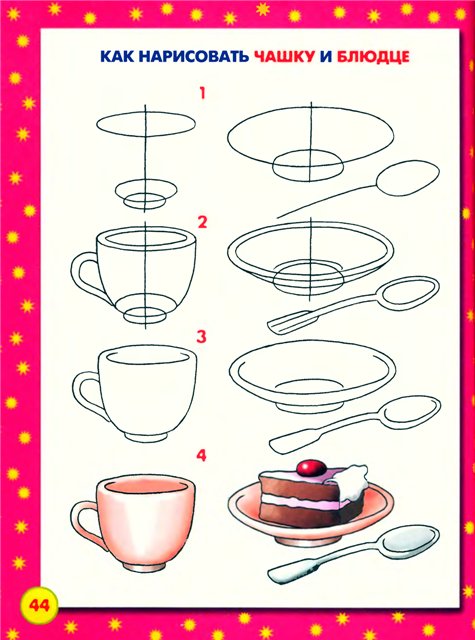 Пошаговое рисование для будущих дизайнеров — рисуем мебель.